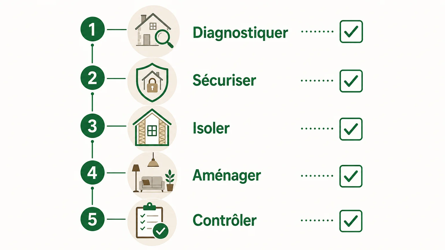 Checklist en cinq étapes pour organiser la rénovation d’une maison ancienne